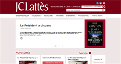 Desktop Screenshot of editions-jclattes.fr